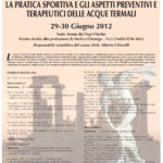 LA PRATICA SPORTIVA E GLI ASPETTI PREVENTIVI E TERAPEUTICI DELLE ACQUE TERMALI